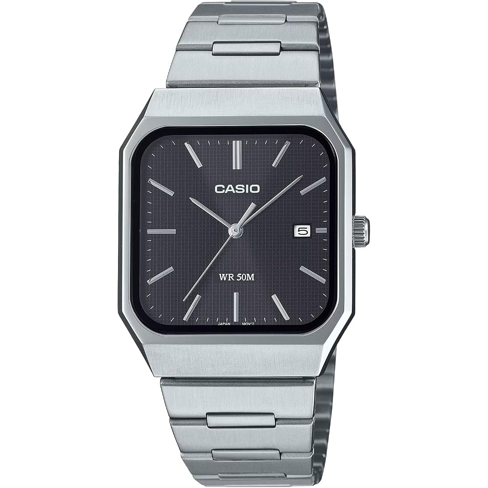 [Casio] CASIO Standard Analog Quartz Men s Watch MTP-B185D-1AV Black (Overseas Model) [Parallel Import]