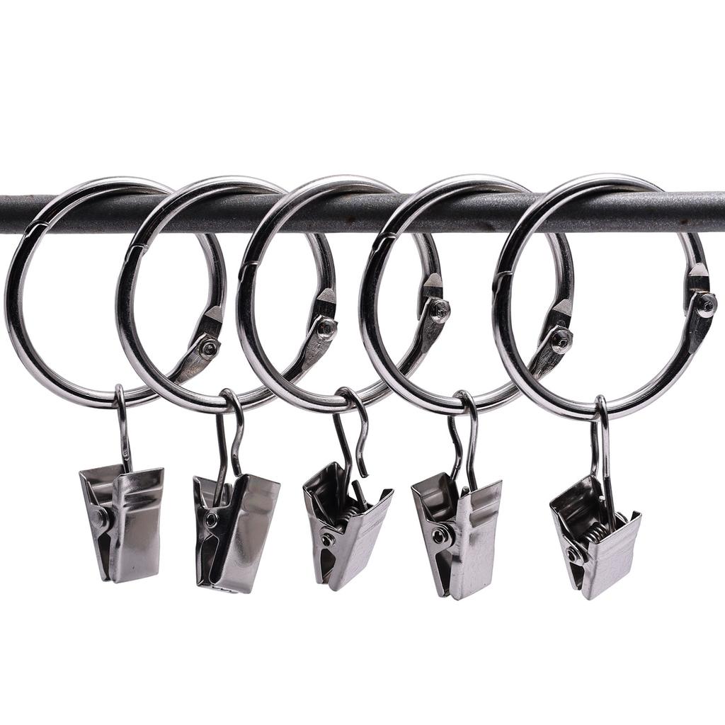 RV Sunshade Lamp Hook Camping Sunshade Accessory Hanger Round Opening Type Hook Set RV Round Anti-fall Clip Party Light Hanger
