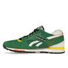 Keith Haring x Reebok GL 6000 Potisk paty pes a člověk Unisex tenisky Zelená Glen-Green Křída GZ1460