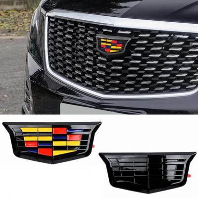 Autocollant Emblème Logo ABS Avant Arrière Volant pour CT4 CT5 CT6 XT4 XT5 XT6 Badge de Remplacement Décoration Auto