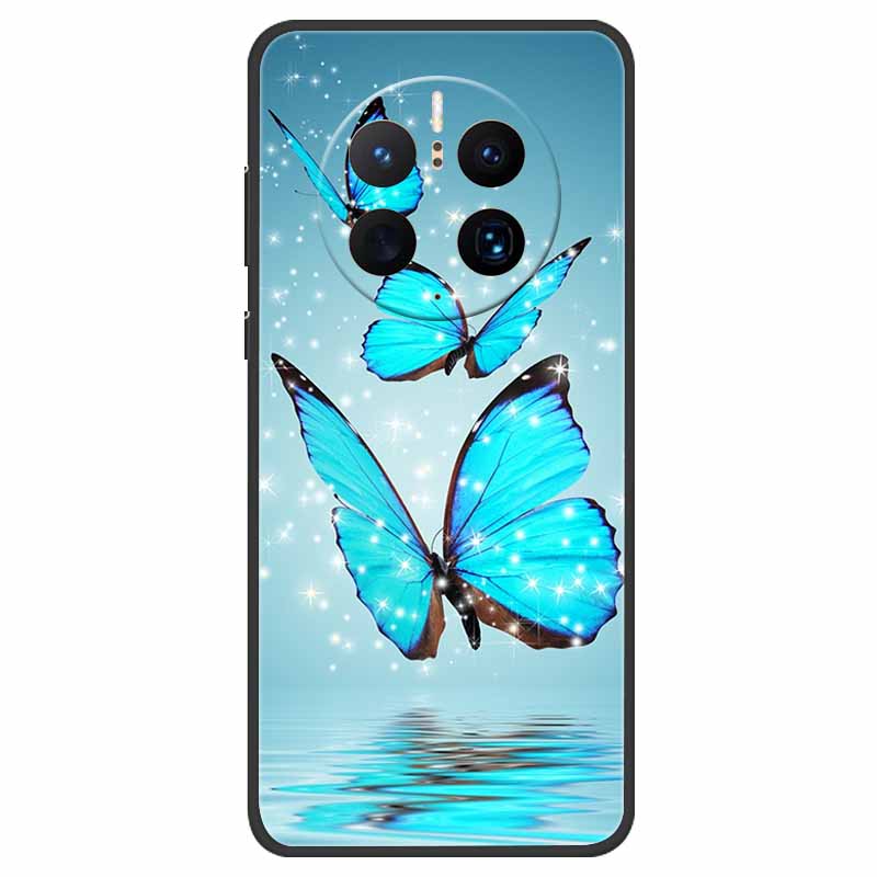For Huawei Mate 50 Pro Case Cover Soft TPU Funda Painted Cases For Huawei Mate 50 Pro Cover Silicone Mate50 Pro 50Pro 6.74 Coque