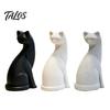 Seamless Cat Model 3D Printed Ornament, Minimalist Geometric Design, One-Piece One-piece Sculpture Durable Sculpture, for Home Office Bedroom