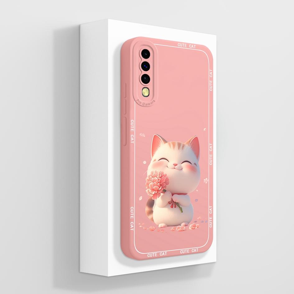 Hot Case For Samsung A50 A51 A52 A53 A54 M53 M54 A71 A72 A73 Lucky Girl Cute Panda Myk Super støtsikker silikon Passende bakdeksel til Samsung Capa
