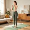 Pedal Resistance Bands with Handle 4/6-Tube Elastic Yoga Pedal Puller Resistance Band Manual Tension Rope for Abdomen Waist Arm Leg Stretching
