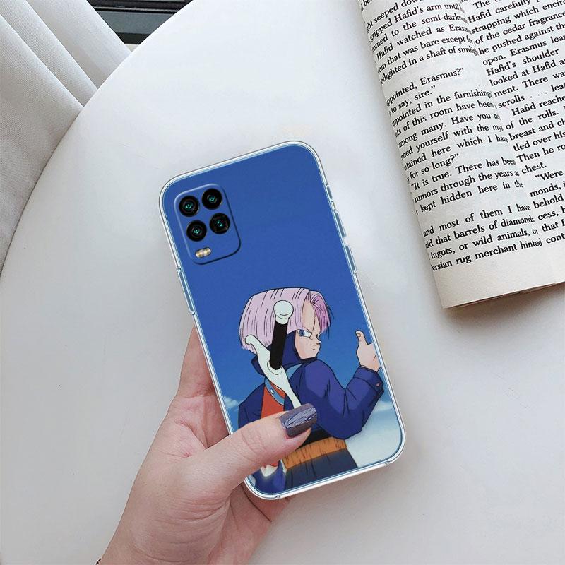 Dragon Ball Trunks Transparent Phone Case for Motorola Moto G10 G20 G30 G31 G32 G34 G35 G41 G42 G50 G51 G52 G55 G60 G60S