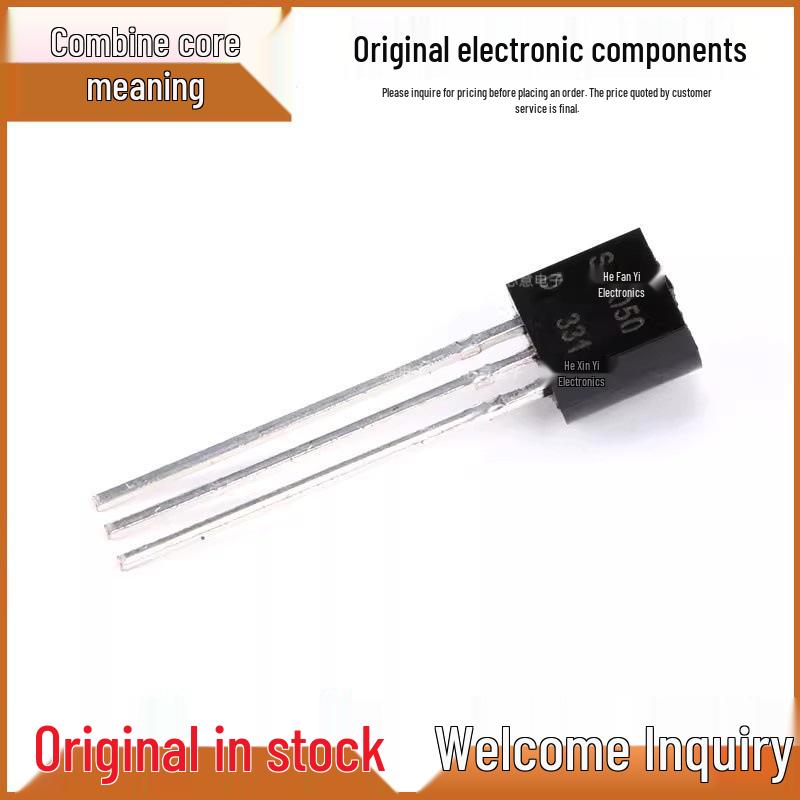 

Genuine SS8050 TO-92 NPN Transistor 25V/1.5A Through-Hole (Pack of 20)