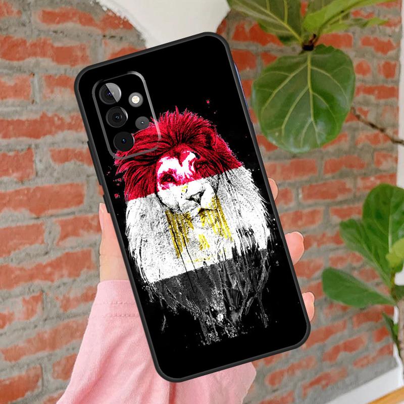 Etui z flagą Egiptu do Samsung Galaxy A55 A35 A25 A15 A52 A32 A12 A14 A34 A54 A51 A71 A13 A33 A53