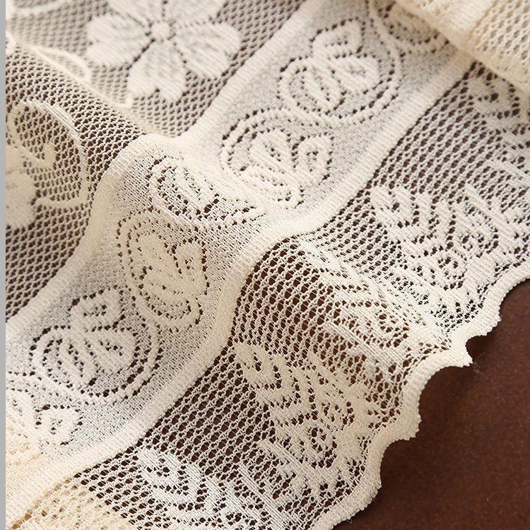 Lace Hollow Fringed Piano Cover Towel Coffee Table Lace Tablecloth Porch Cabinet Tablecloth Table Flag Long Tablecloth