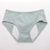 Mid Waist Women's Breathable Pure Cotton Physiological Underwear Women's Threaded Cotton Menstrual Underwear Panties