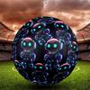 Cosmic Bot Crew Print Size 5 Soccer Ball, Standard Match Football for Sports Game and Team Practice, Ideal Gift for Soccer Fans