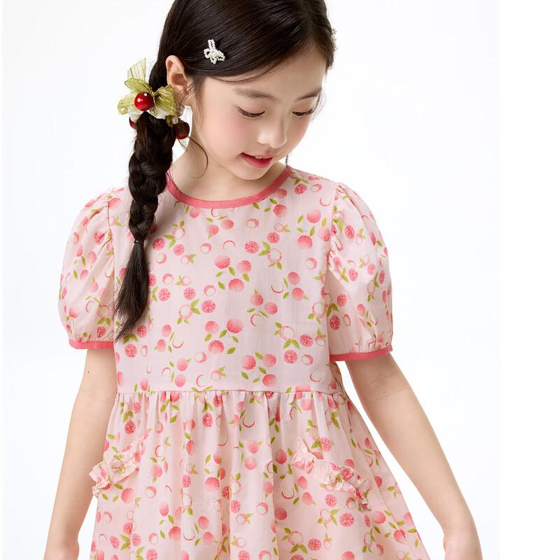Xiaoyinman Girls' Summer Cotton Dress