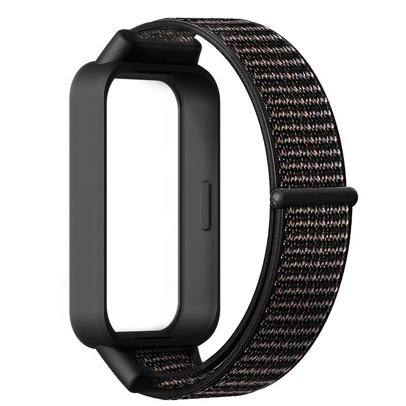 Nylonový řemínek s poutkem pro Redmi Band 3 Prodyšný náramek na zápěstí pro Xiaomi Mi Band 9 Active/Redmi Band 3 Sportovní řemínek Correa