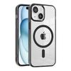 Electroplated Acrylic Magnetic Case for iPhone 14 Pro Max/15 - 2-in-1 Protective Cover