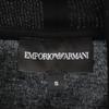 Emporio Armani Long Sleeve Mock Neck Cut S Black Men's Used