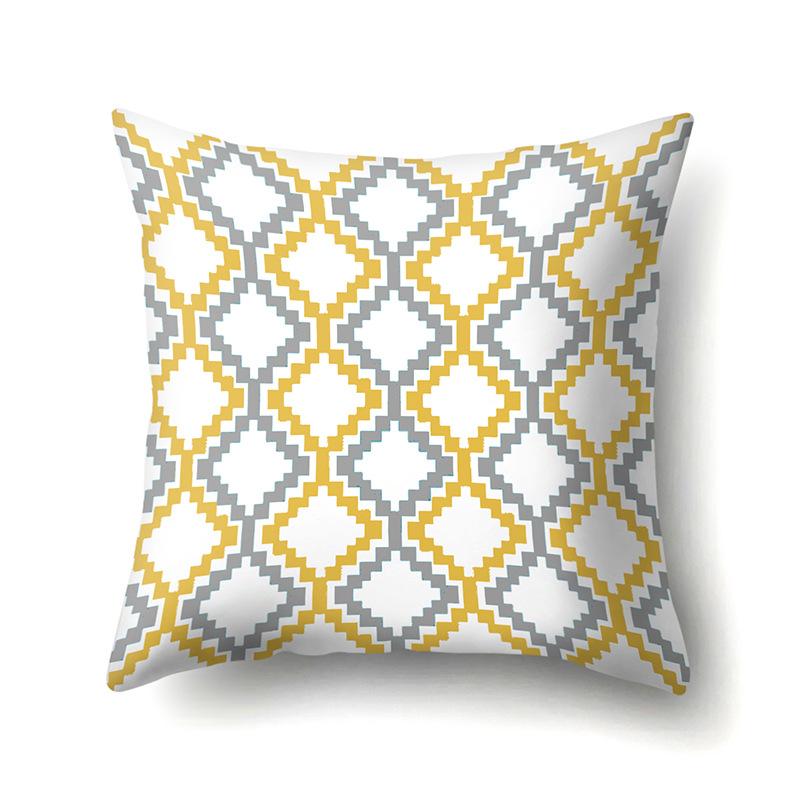Polyester Pillowcase Automobile Decoration Home Printed Pillowcase