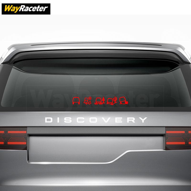 Edition Terrain Response Graphics Decal Side Fender Window Reflective Sticker For Land Rover Discovery 3 4 5 Td5 Off Road L462 XS3