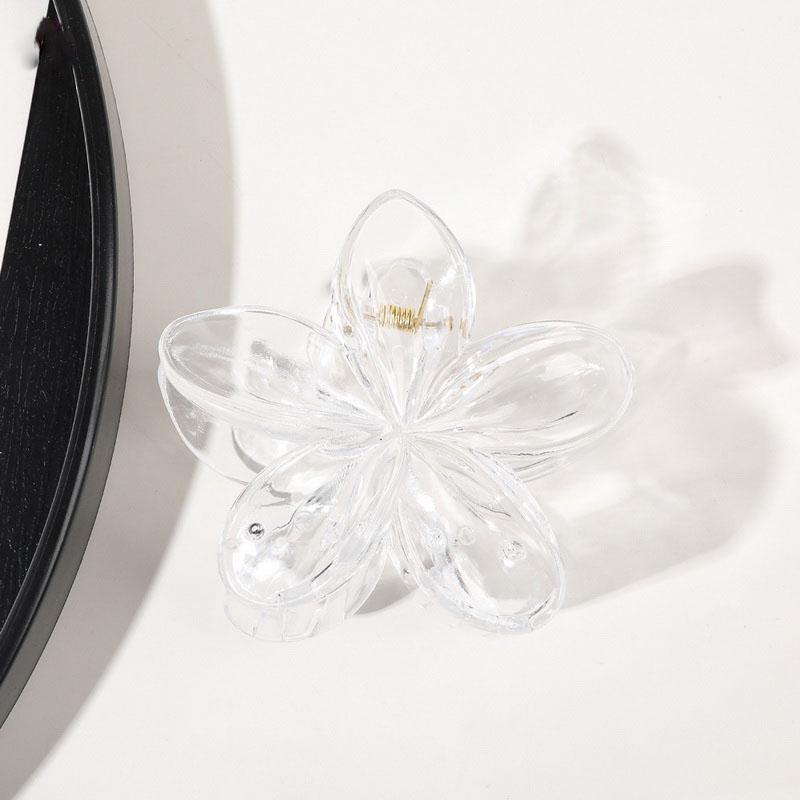 8CM Boho Flower Hair Clip for Women Hawaiian Gradient hairclip Bohemia Flower Hairpin Vacation Hair Claw Clip Sweet Barrettes