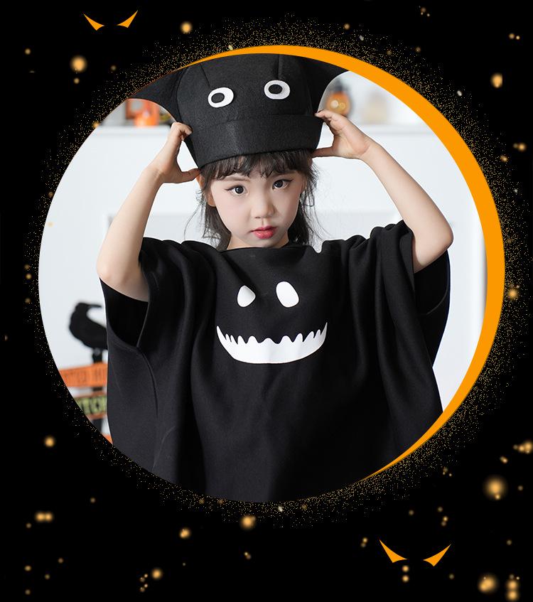 Junran Halloween Kinder Geisterkostüm Umhang und Cape für Jungen und Mädchen