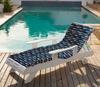 Vargottam Printed Rocking Chair Sofa Cushion With Ties  Chaise Recliner Quilted Thick Padded Seat Cushions Recliner Garden Outdoor