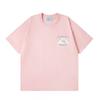 2026 Casablanca Print Loose Fit Cotton T-Shirt Men Youth Casual Wear
