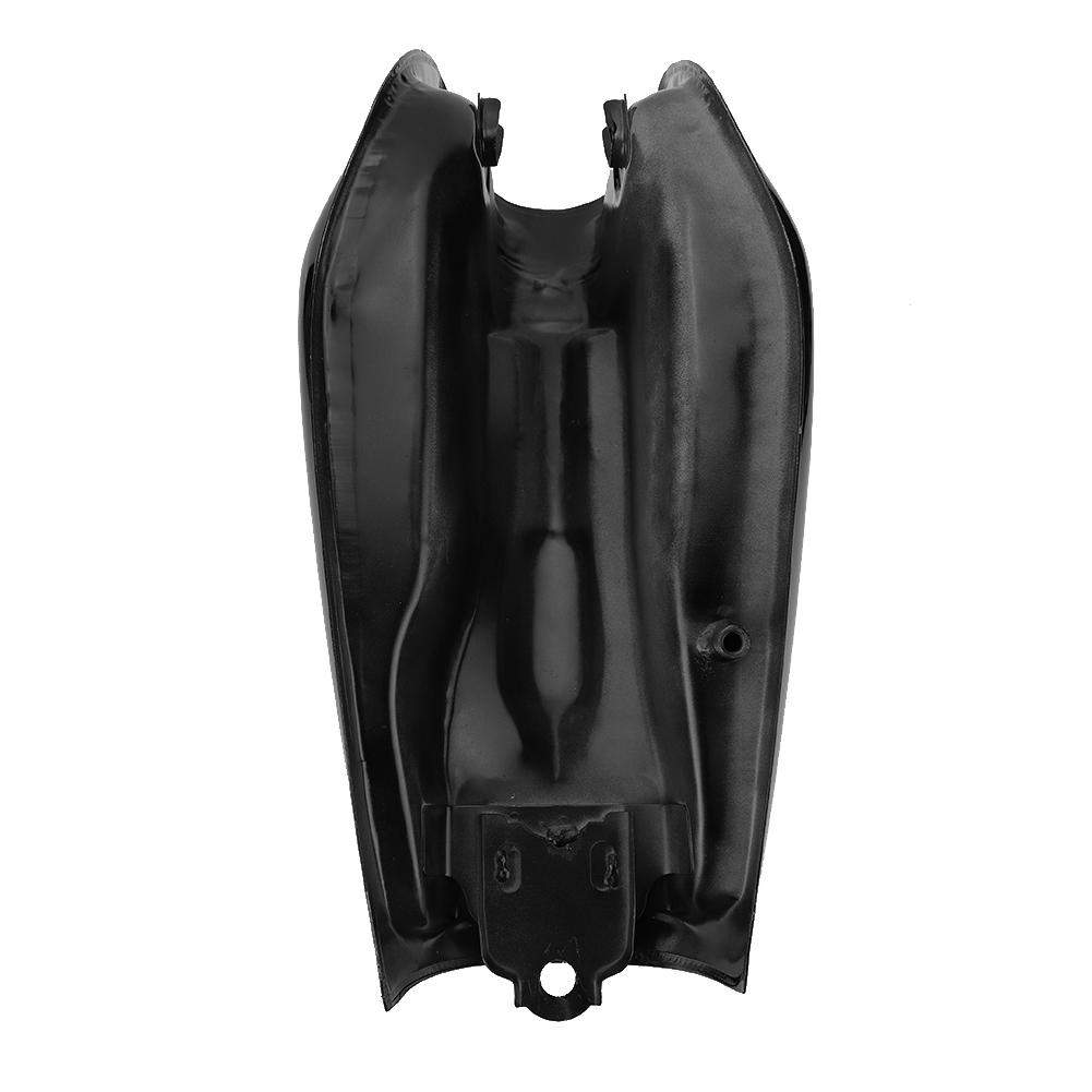 Fuel Motorcycle Universal Bright Black Retro Fuel Gas with Cover Switch Fit for CG125 Fuel Tank with Cap Switch Gas Tank