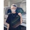 Fashion Brand ins Hong Kong Style Short Sleeve T T-shirt Men and Women2025Summer New Plus Size Loose Men's Half Sleeve T-Shirt Top