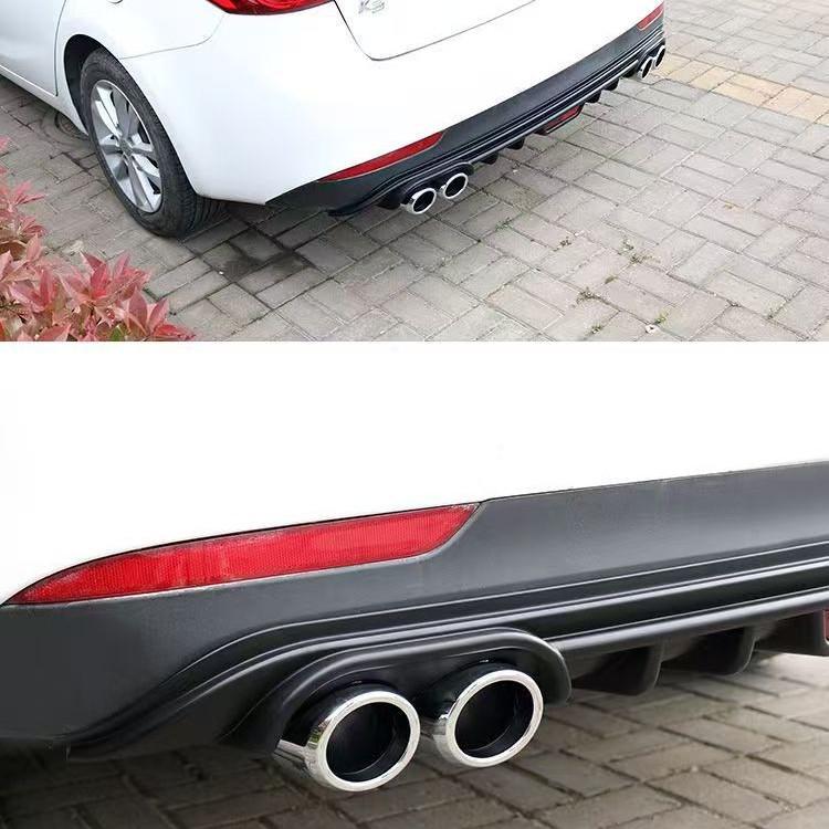 Kia K3 2016-2018 Rear Lip Quad Exhaust Diffuser Kit