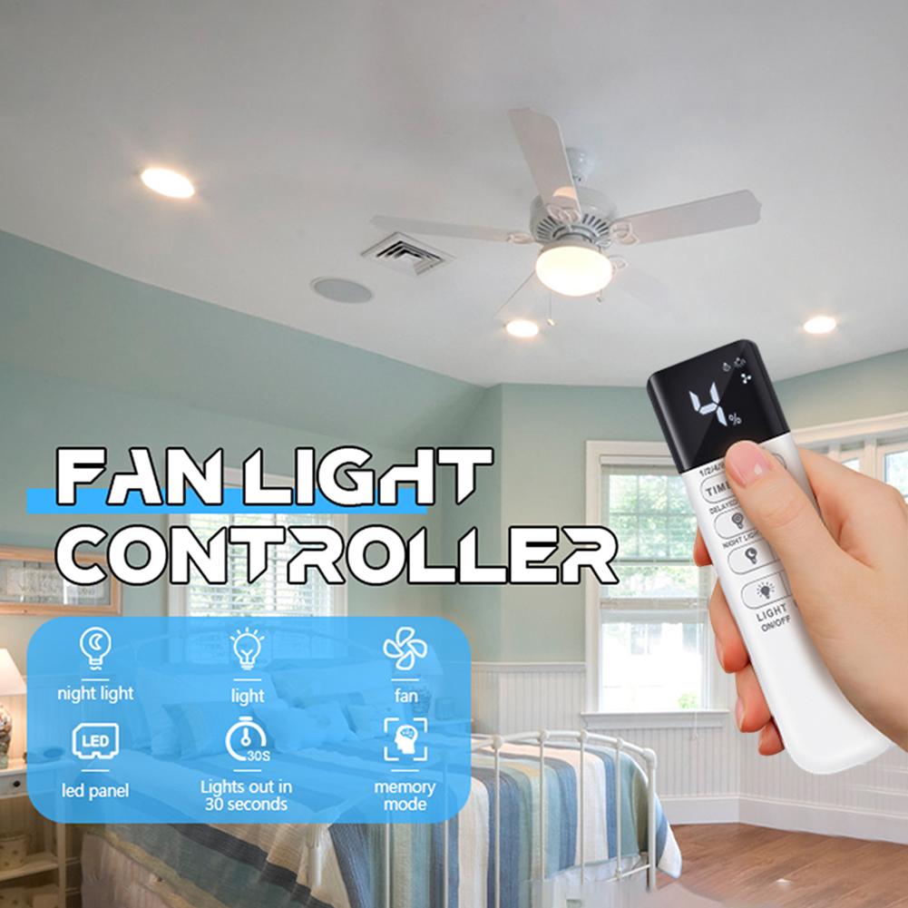 Fan Light Controller For 110V Voltage Multiple Modes Fan Lamp Control Tool For Household
