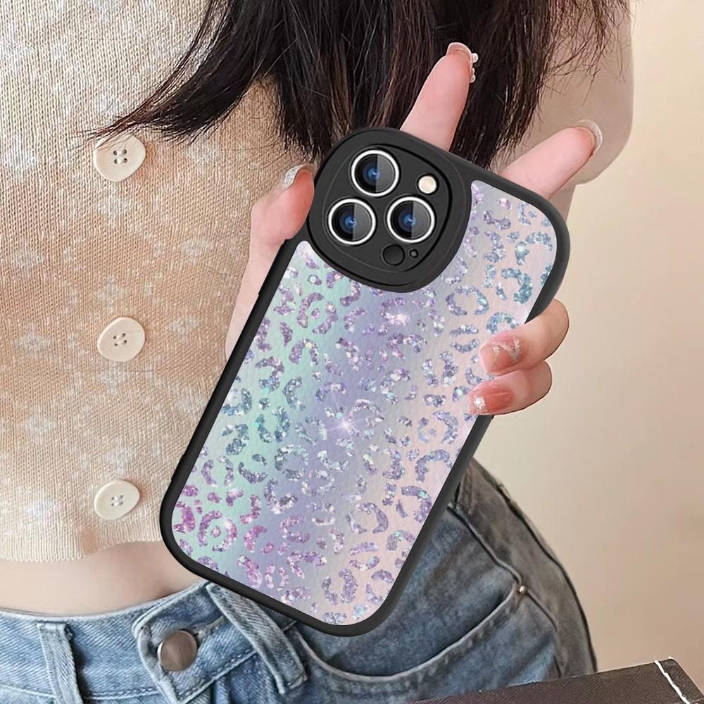 Leopard Print Phone Case Hard Leather For IPhone 16 15 14 13 12 Mini 11 14 Pro Max Xs X Xr 7 8 Plus Fundas