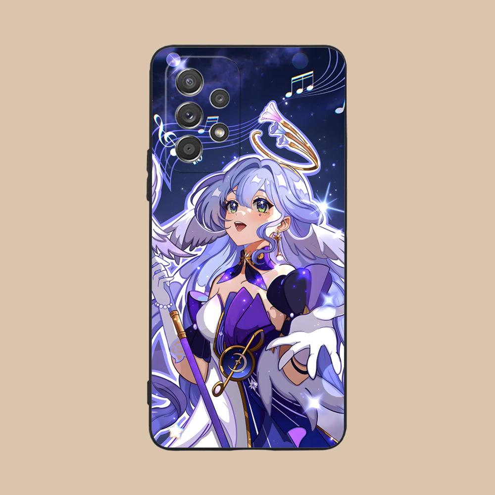 HSR Robin Matte TPU Mobile Phone Case for Samsung Galaxy A56 55 54 53 52 51 36 35 34 23 16 15 5G Colorful Cover
