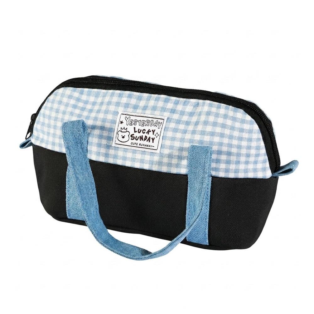 Denim Splicing Pencil Case Large Capacity Pencil Pouch Kawaii Pen Bag  Gifts