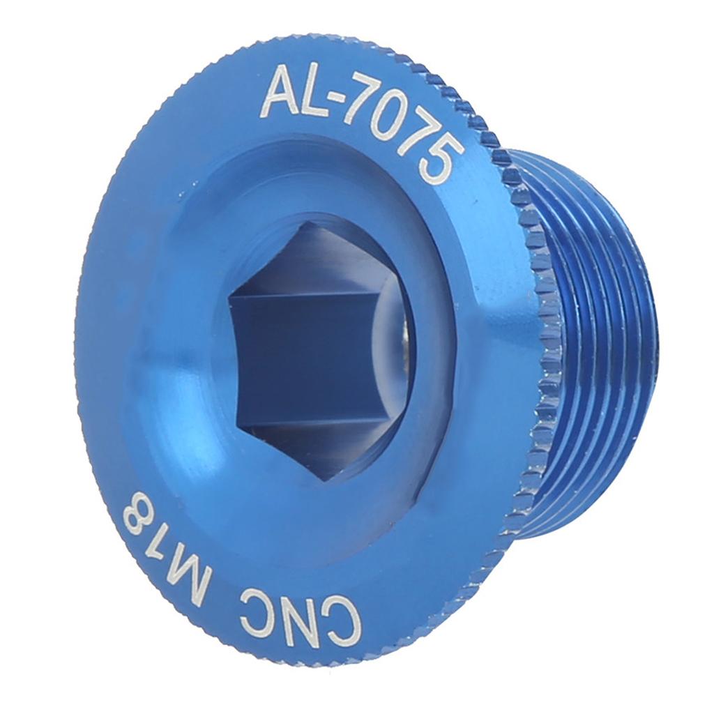 2Pcs Mountain Bike Crank Arm Fixing     Aluminum Alloy Crank Cover Screw  