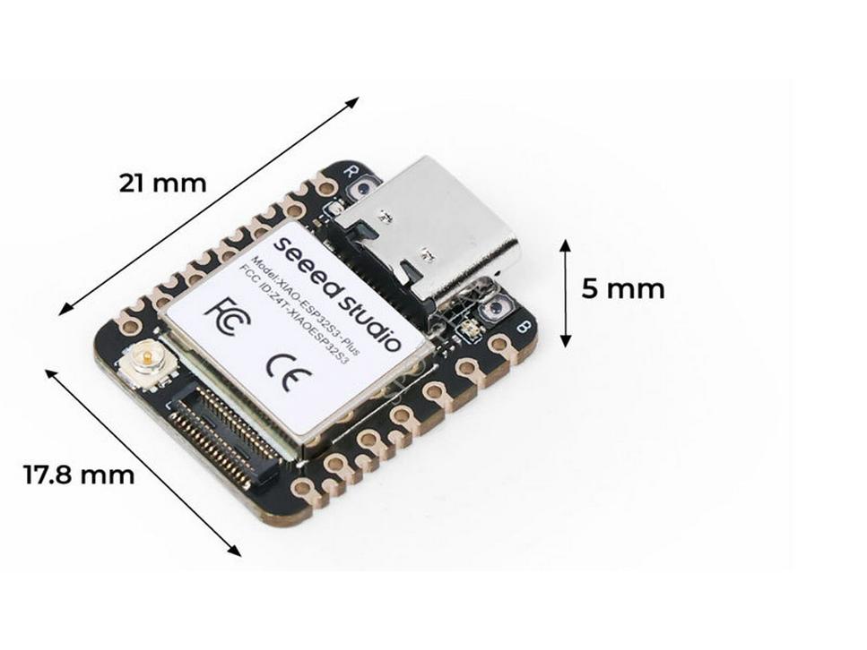 XIAO ESP32-S3 Plus Mini Development Board with 20 GPIO for Arduino