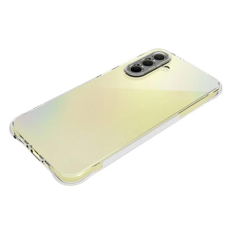 For Samsung Galaxy A56 5G Clear TPU Case WANLONFENG TM Series 2.0mm Phone Back Cover