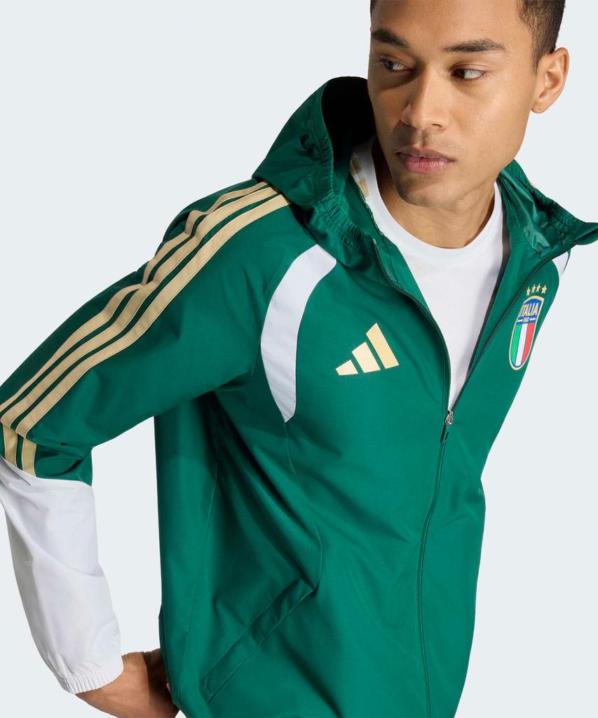 Adidas Italy 26 Tiro All Weather Jacket - Green / Jz9361
