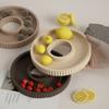 Versatile Silicone Resin Mold Silicone Tray Molds Silicone Dish Molds Hollow Round Shape DIY Craft Moulds for Dish Tray