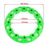 4pcs 6 Inch ATV Wheel Trim Hub Protection Decor Rim Cap Universal for All Terrain Vehicle Wheel  6 Inch ATV Wheels Plastic Cover