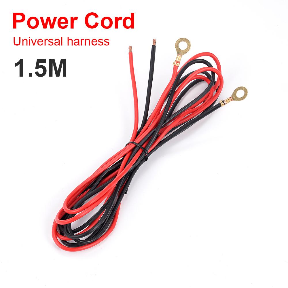 

Универсальный кабель питания 12 В и 24 В используется для подключения стояночного обогревателя и пускового питания. Клемма подключения аккумулятора M6.