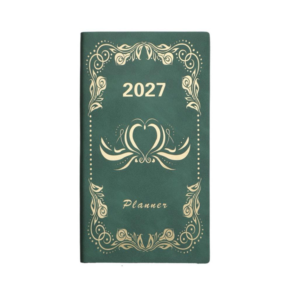 Wear-resistant 2027 Schedule Planner Notepad A6 Office Work Planner Diary Writing Pads  Business