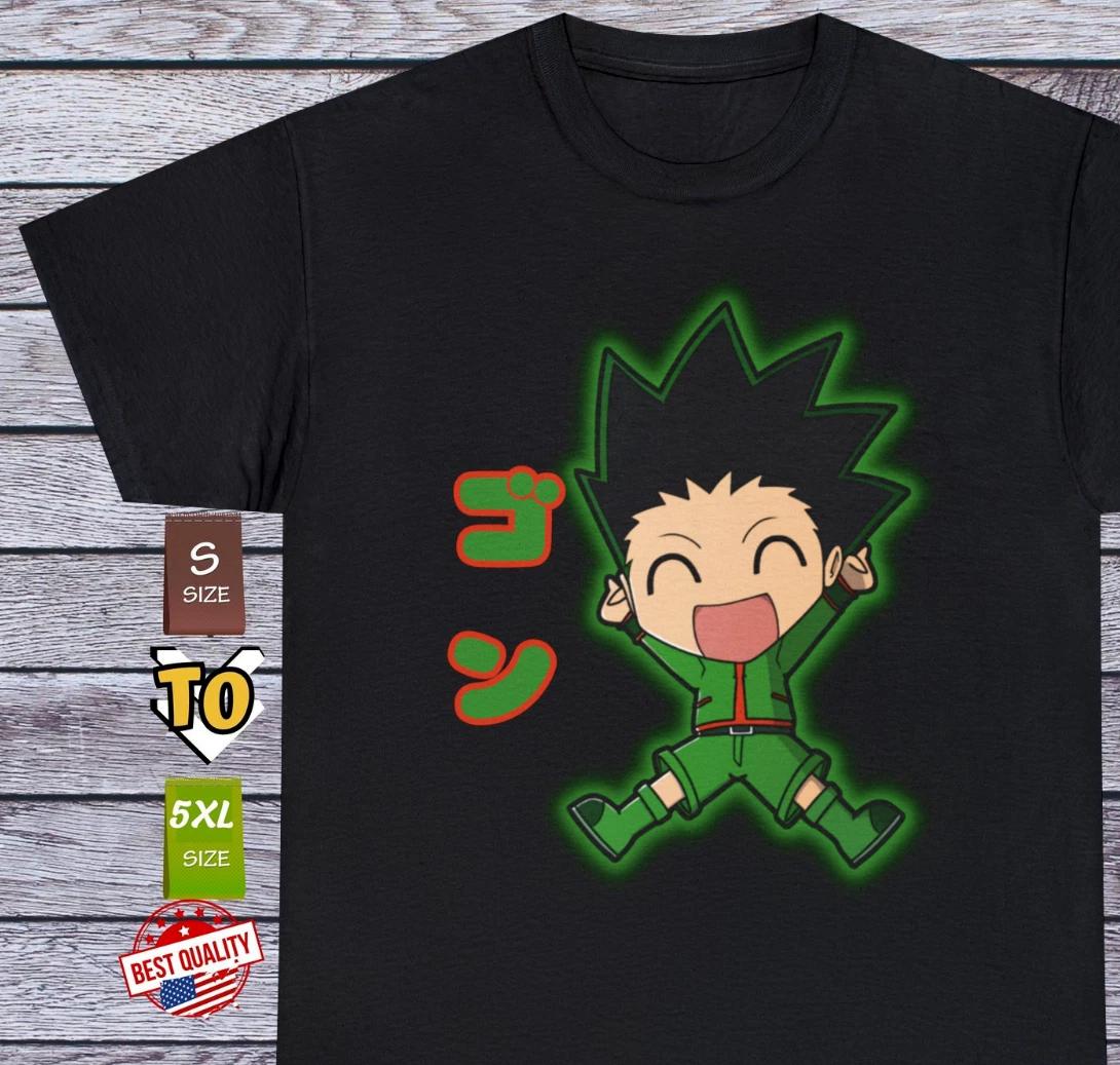

Gon Freecss T Shirt Hunter x Hunter Tee Anime Clothing Manga Cosplay Japanese 3XL