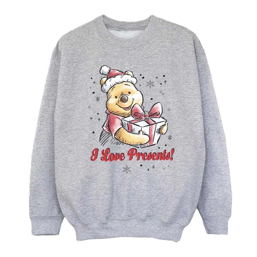 Disney Sweatshirt mit Aufschrift „Winnie The Pooh Love Presents“ für Mädchen