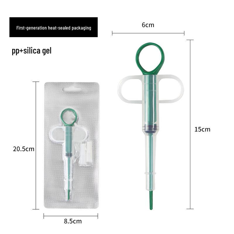 Pet Medicine & Feeder Kit: Kitten Milk Feeder, Dog Feeder, Calcium Tablet Stick, Water Feeding Syringe.