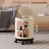 Cute Cat Round Pop-Up Trash Can