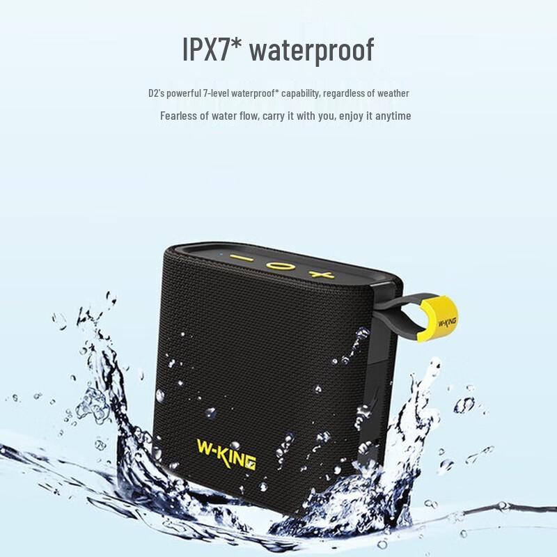 W-King D2 Portable Outdoor Waterproof Bluetooth Speaker