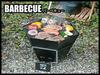 Captain Stag UG-50 CS Black Label BBQ Stove, Fire Pit, and Dutch Oven, 3-in-1, Hexa Stainless Steel Fire Grill with Bag
