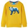 Children's Hoodie, Ochre Color, 104