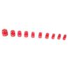A96I-Nut And Bolt Thread Checkers Inch & Metric Nut And Bolt Identifier Gauge Set,36 Male/Female Nut And Bolt Sizing Gauges Dura