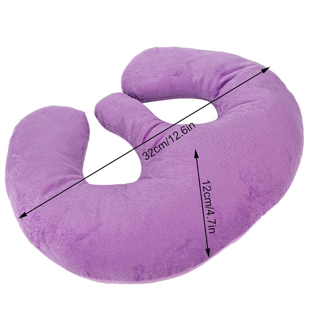 Beauty Salon Breast Support Pillow SPA Massage Chest Pillow Cushion Dark Coffee