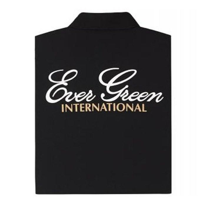 Evergreen Polo Shirt Dry A-Type L Black