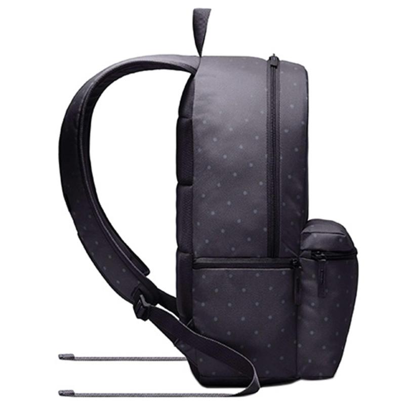 Nike Polyester Backpack Regular Unisex Gray Casual